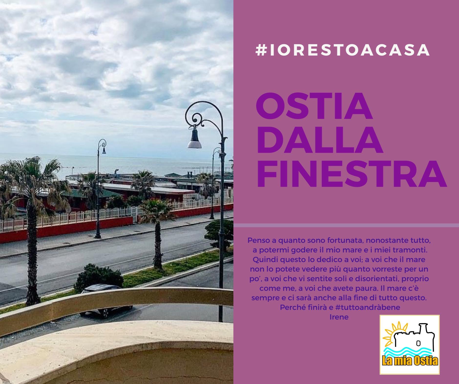 Ostia dalla finestra: mese di marzo